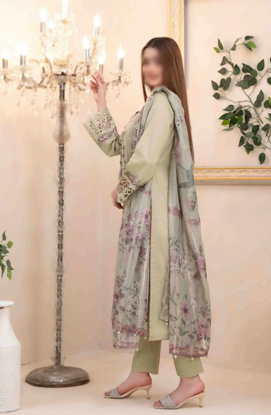 Kaiya - Embroidered Slub Lawn Collection 2024 - D 9183