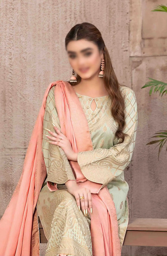 Arisa - Lawn Banarsi 3pcs Collection By Tawakkal Fabrics - D 9488