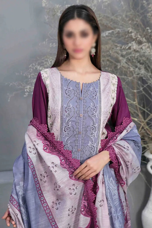 SERAI Fancy Heavy Embroidered Sateen Collection 2023 - D 9659