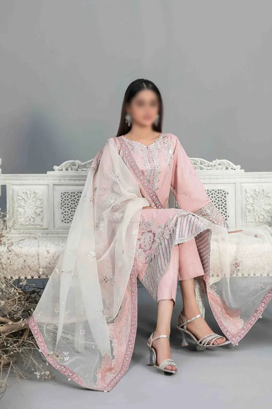 SERAI Fancy Heavy Embroidered Sateen Collection 2023 - D 9660