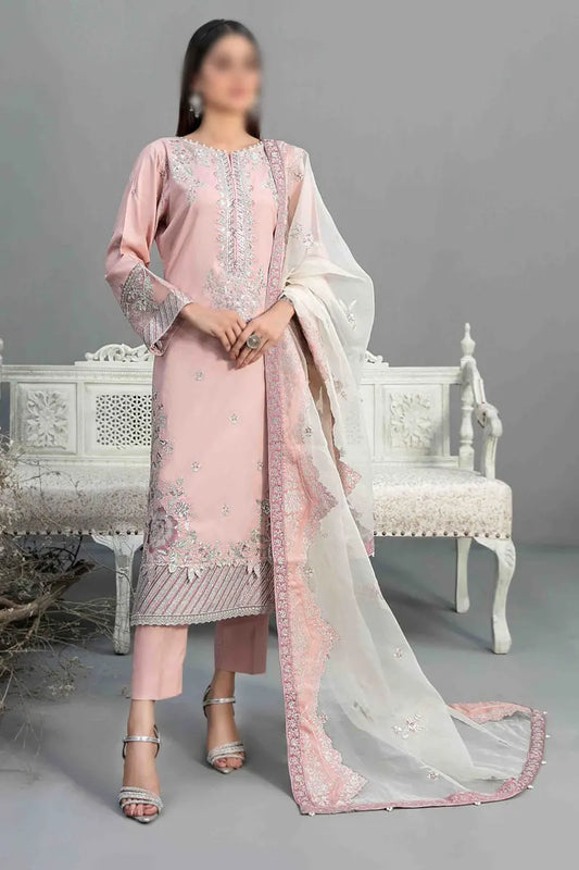 SERAI Fancy Heavy Embroidered Sateen Collection 2023 - D 9660