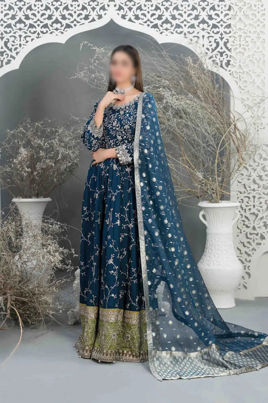 SERAI Fancy Heavy Embroidered Sateen Collection 2023 - D 9665