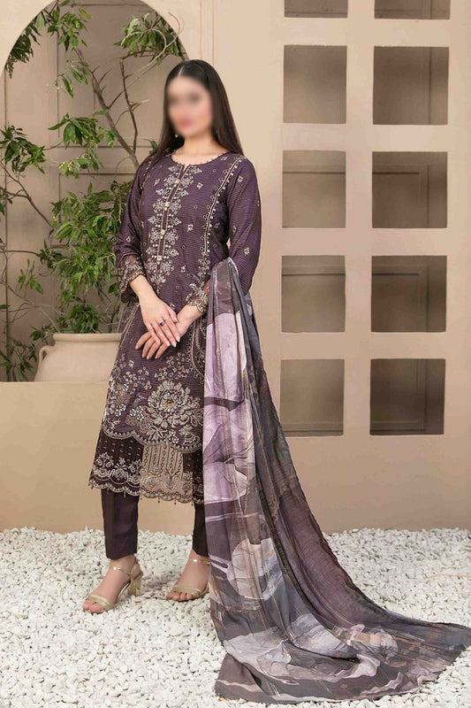 Gulfisha - Embroidered Viscose Zari Collection 2023 - D 9937