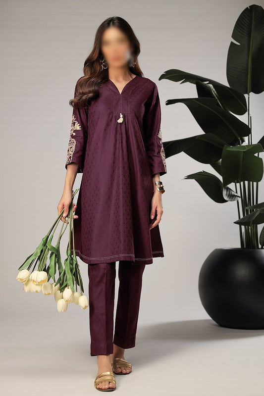 Merakish Jacquard Stitched 2 Piece Collection - DAPHNE