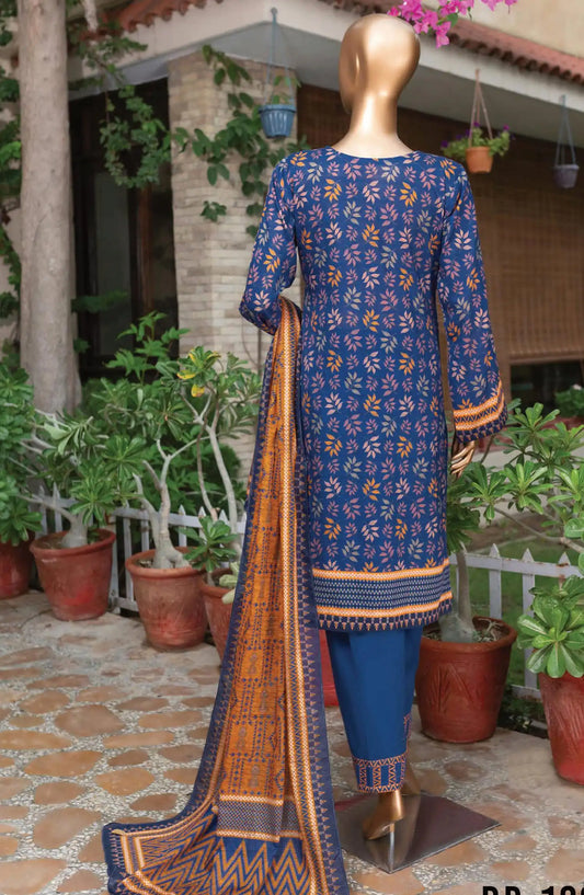 Safina Unstitched Cotton Cambric Collection Vol 02 - DB 1229