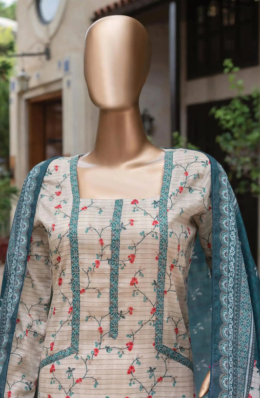 Safina Unstitched Cotton Cambric Collection Vol 02 - DB 1233