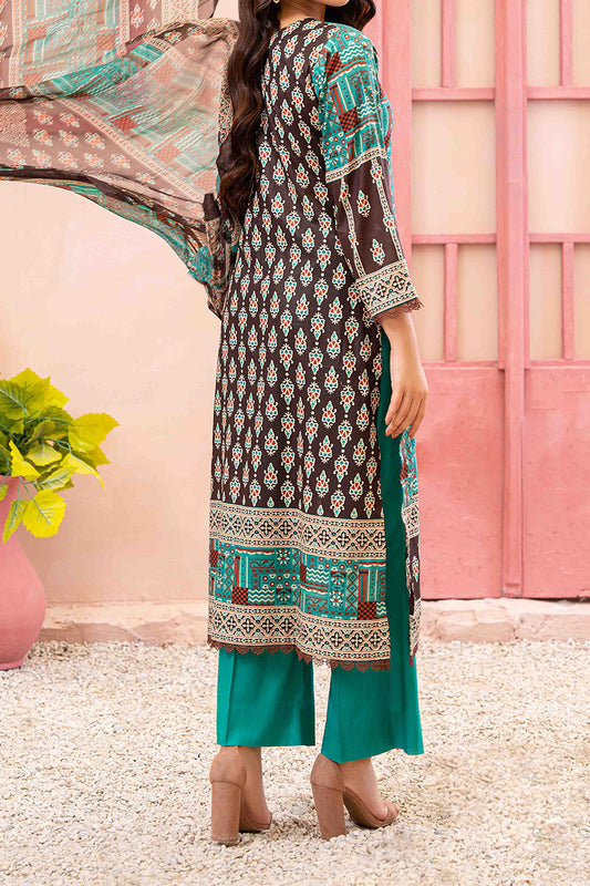 Designer Lawn Chiffon Dupatta Collection - AM - DCD 03