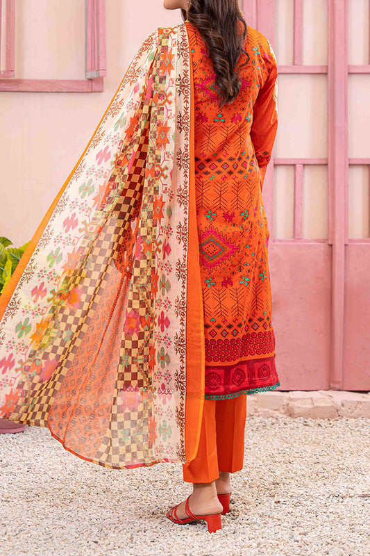 Designer Lawn Chiffon Dupatta Collection - AM - DCD 06