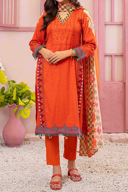 Designer Lawn Chiffon Dupatta Collection - AM - DCD 06