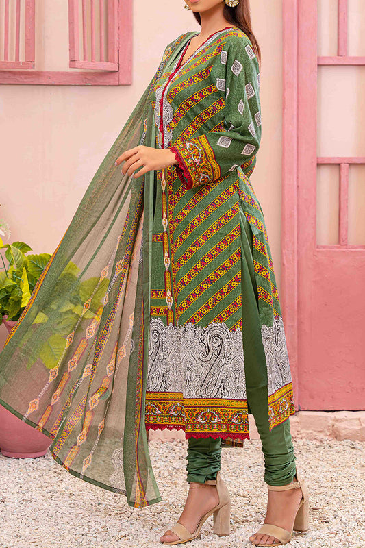 Designer Lawn Chiffon Dupatta Collection - AM - DCD 11