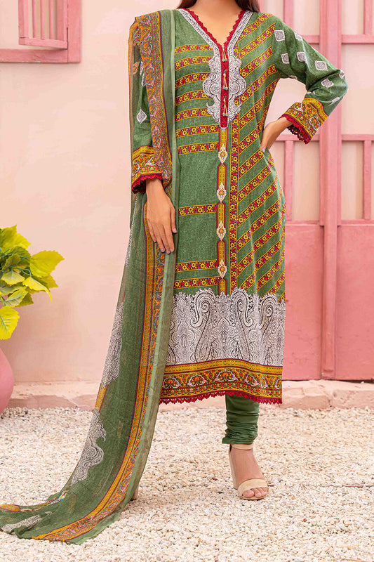 Designer Lawn Chiffon Dupatta Collection - AM - DCD 11