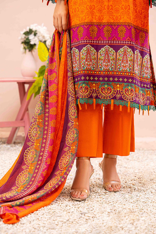 Designer Lawn Chiffon Dupatta Collection - AM - DCD 12