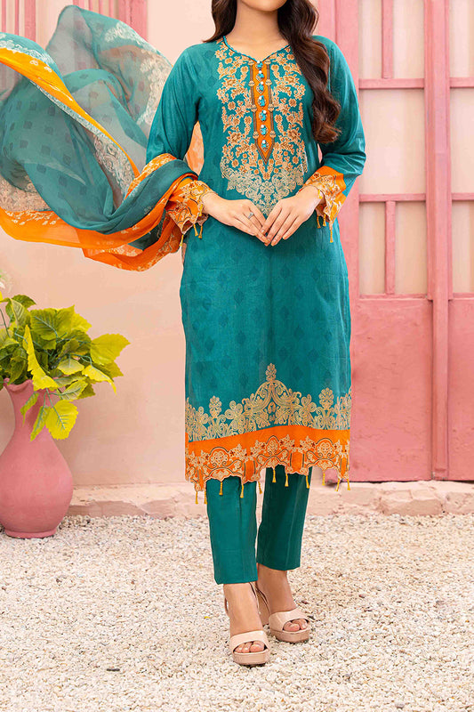 Designer Lawn Chiffon Dupatta Collection - AM - DCD 13