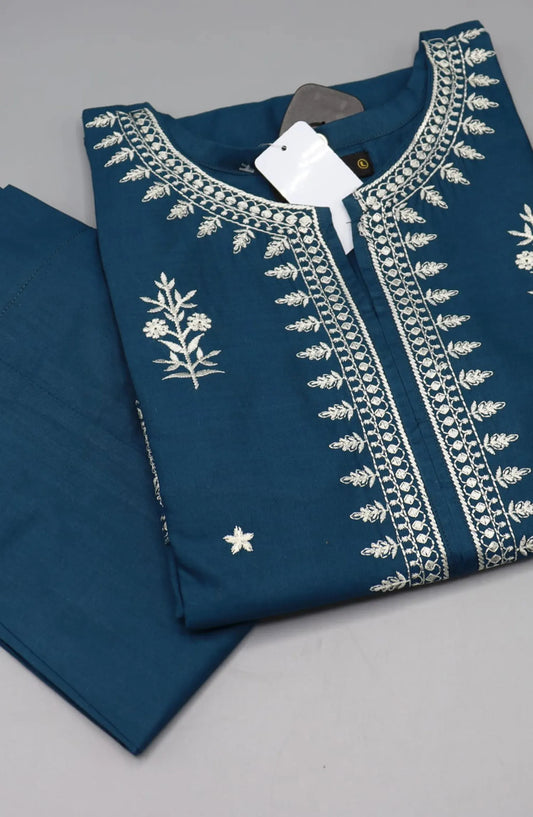 Diora 2 PC Embroidered Co-Ords Collection 2024 - DECO 02