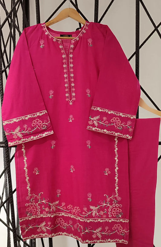 Diora 2 PC Embroidered Co-Ords Collection 2024 - DECO 03