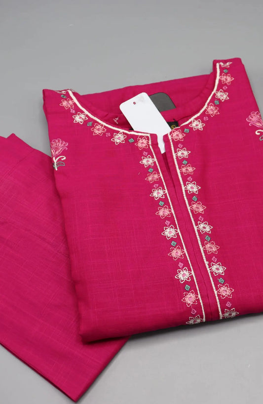 Diora 2 PC Embroidered Co-Ords Collection 2024 - DECO 03