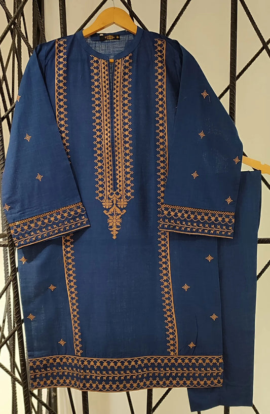 Diora 2 PC Embroidered Co-Ords Collection 2024 - DECO 08