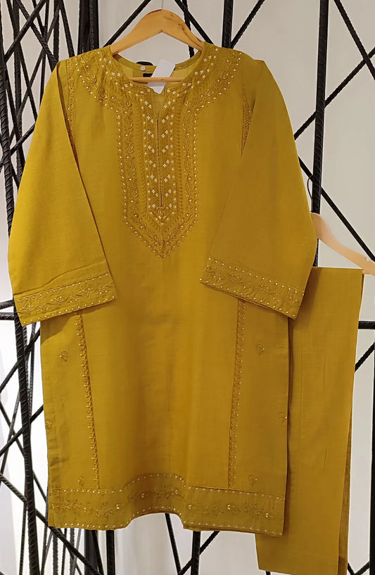 Diora 2 PC Embroidered Co-Ords Collection 2024 - DECO 10