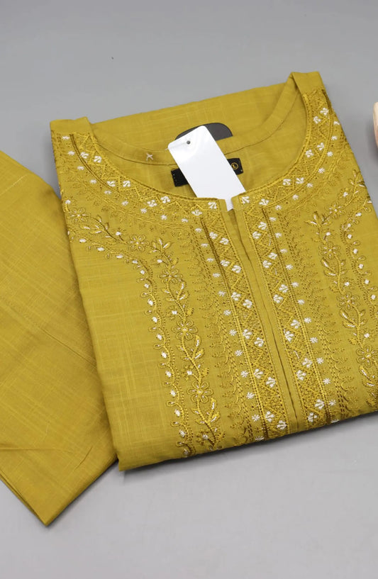 Diora 2 PC Embroidered Co-Ords Collection 2024 - DECO 10