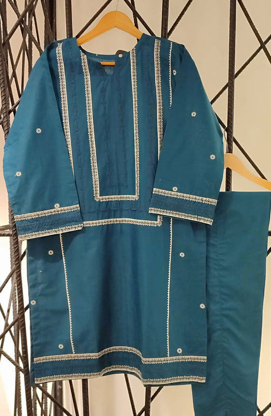 Diora 2 PC Embroidered Co-Ords Collection 2024 - DECO 11