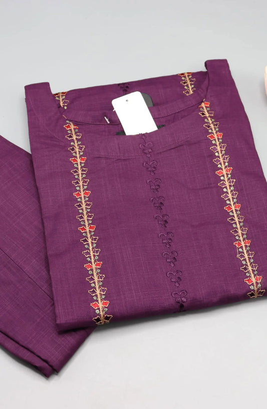 Diora 2 PC Embroidered Co-Ords Collection 2024 - DECO 13