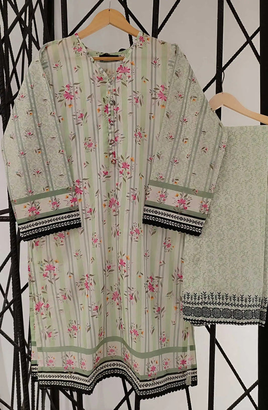 Floral Vibes CO Ords Sets by Amna Khadija - Design 01