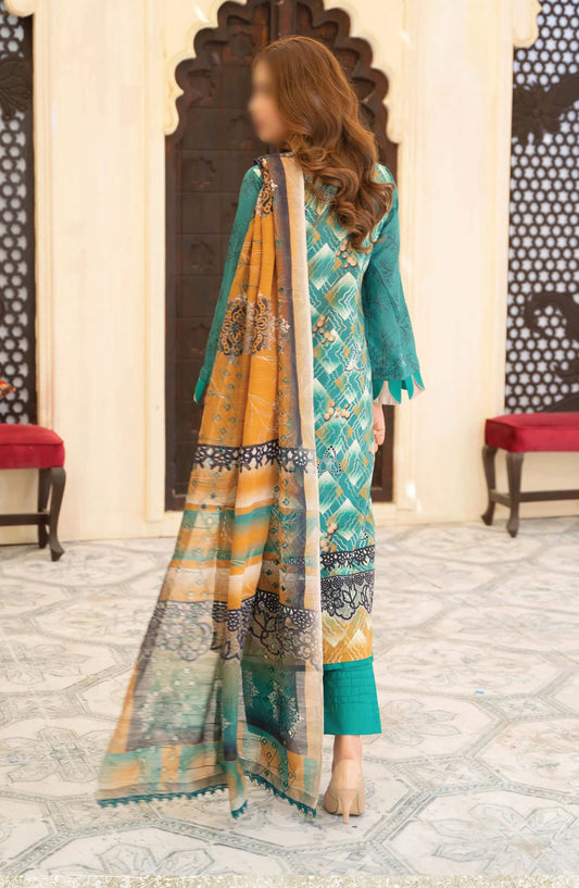 Sohana Digital Embroidered Lawn Collection - Design 01