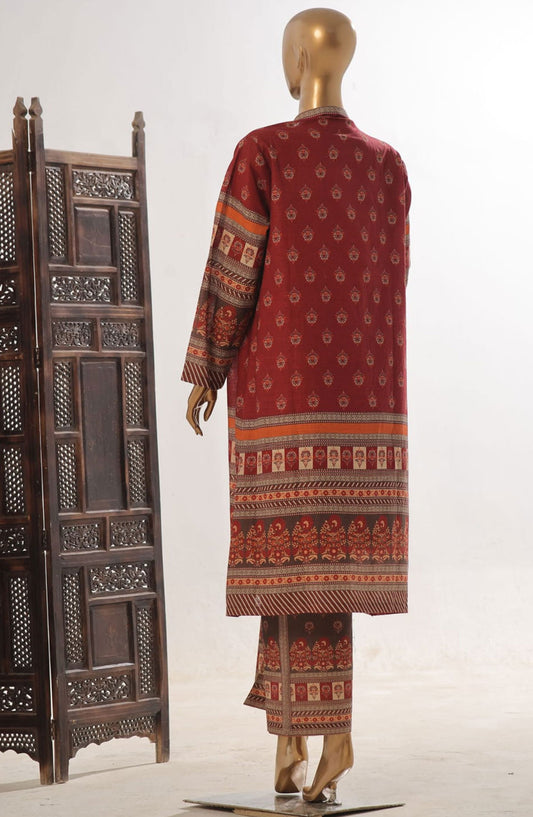 Bin Saeed Khaddar Printed Fusion Collection VOl 02 - Design 01