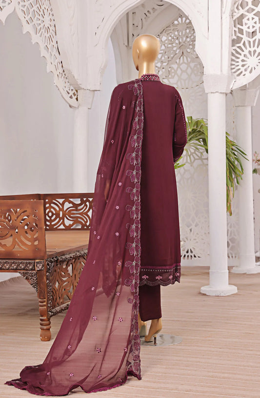 Dastan Chiffon Formal 3 PC Stitched Collection - Design 01