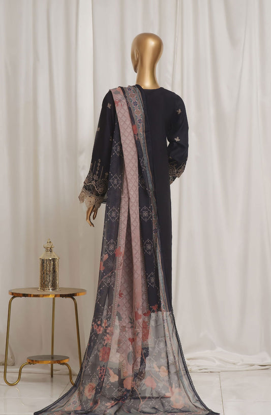 SADABAHAR Luxury Embroidered Viscose Silk Collection Vol 02 - Design 01