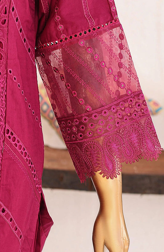 Bin Saeed Luxury Embroidered With Chiffon Dupatta Vol-2 - Design 01