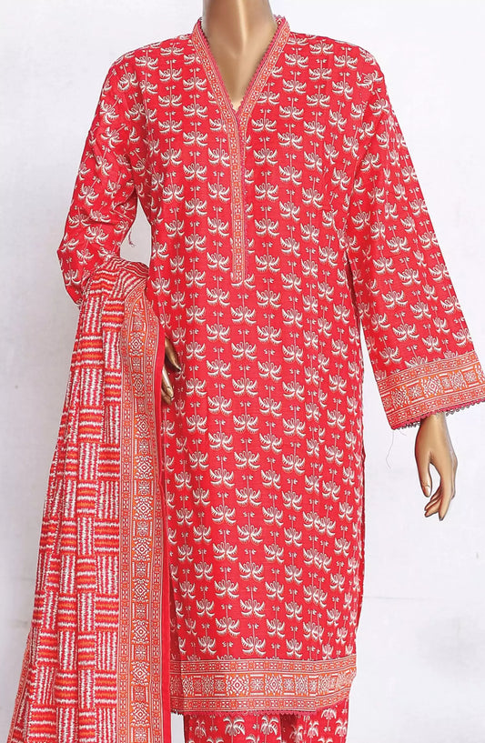 Bin Saeed Khaddar Winter Collection 2024 - Design 01