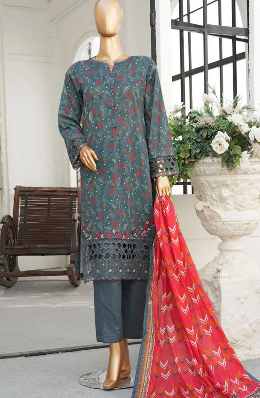 Sadabahar Cutwork Embroidered Lawn Collection Vol-3 - Design 01