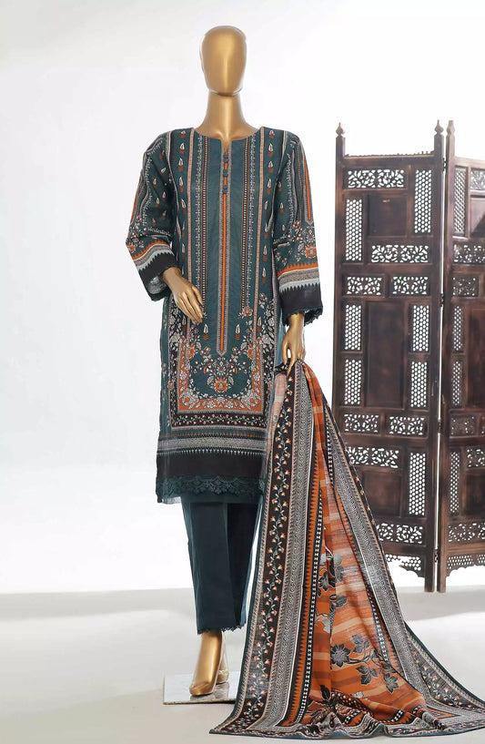 Bora Aksu Ready To Wear Khaddar Karandi Collection  By Amna Khadija - Design 01