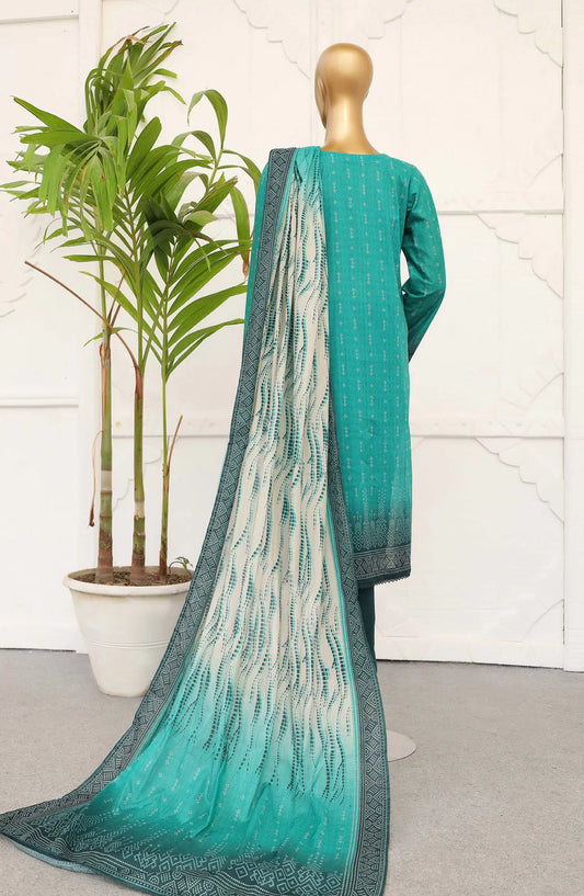 Sadabahar Embroidered Lawn Stitched Collection Vol 01 - Design 01