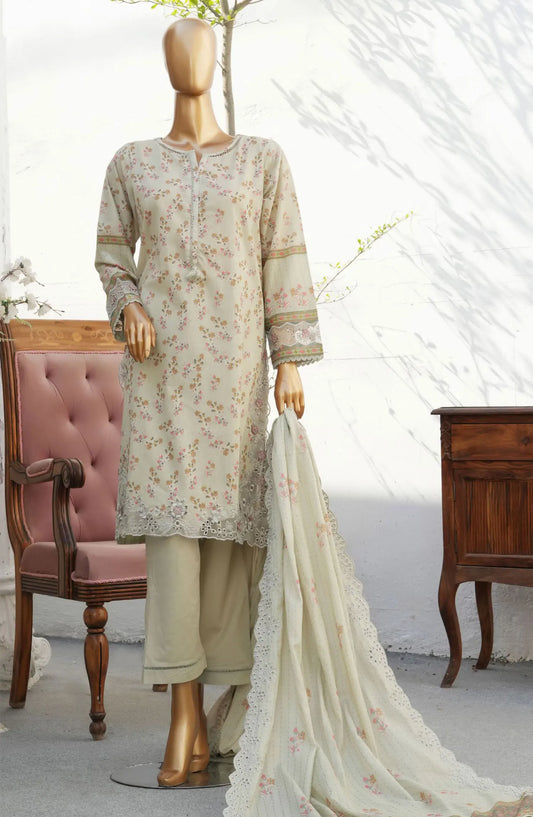Sadabahar Cutwork Embroidered Lawn Collection Vol-2 - Design 01