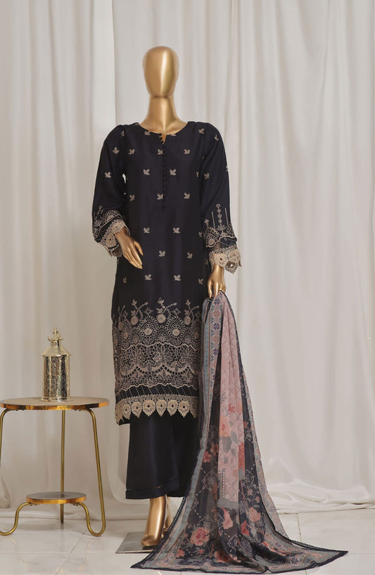 SADABAHAR Luxury Embroidered Viscose Silk Collection Vol 02 - Design 01