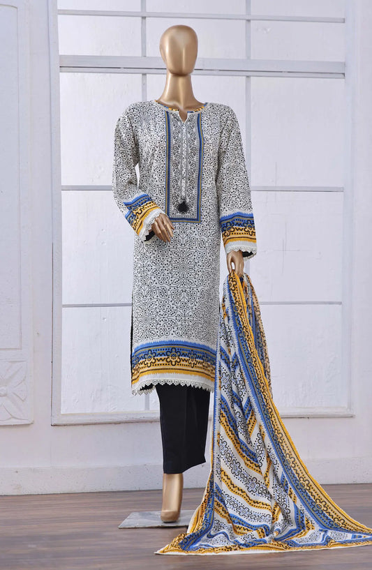 SADABAHAR Printed Lawn Collection Vol 8 - Design 01
