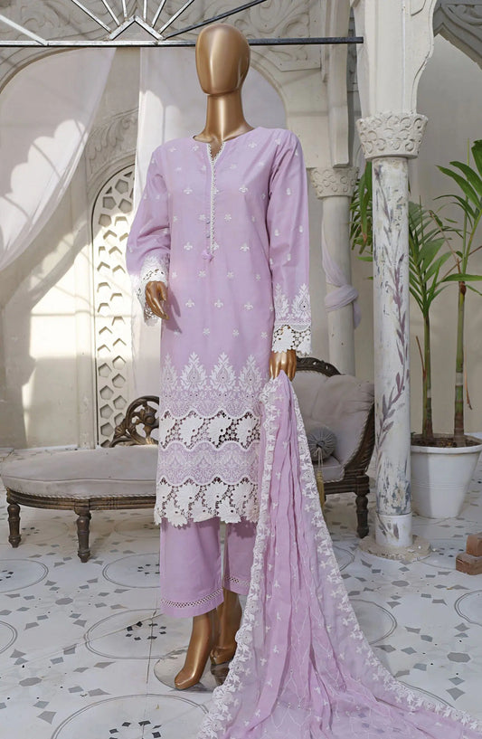 SADABAHAR Chikankari with Chiffon Embroidered Dupatta Collection - Design 01