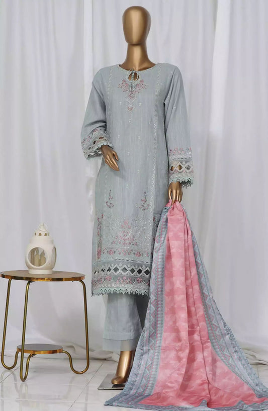 Sadabahar Luxury Embroidered Khaddar Collection Vol 02-Design 01