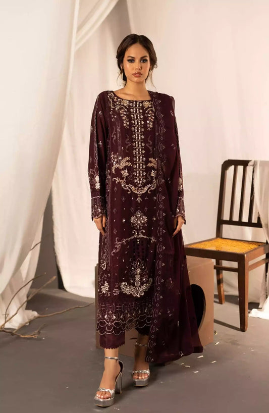 Guzel Dastan Formal 3 Pc Stitched Collection - GDF-Design 02