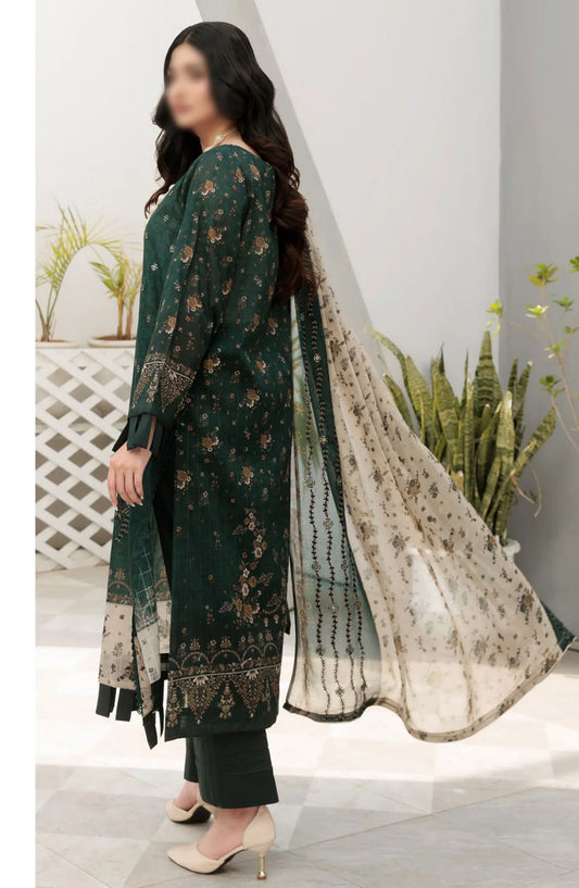 Noor E Hani Printed and Embroidered Lawn Collection Vol 43 - Design 02