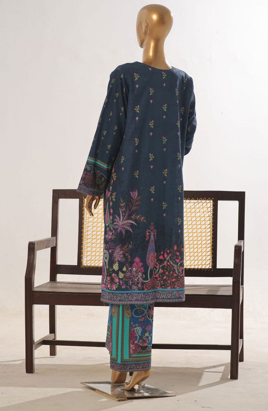 Bin Saeed Khaddar Printed Fusion Collection VOl 02 - Design 02