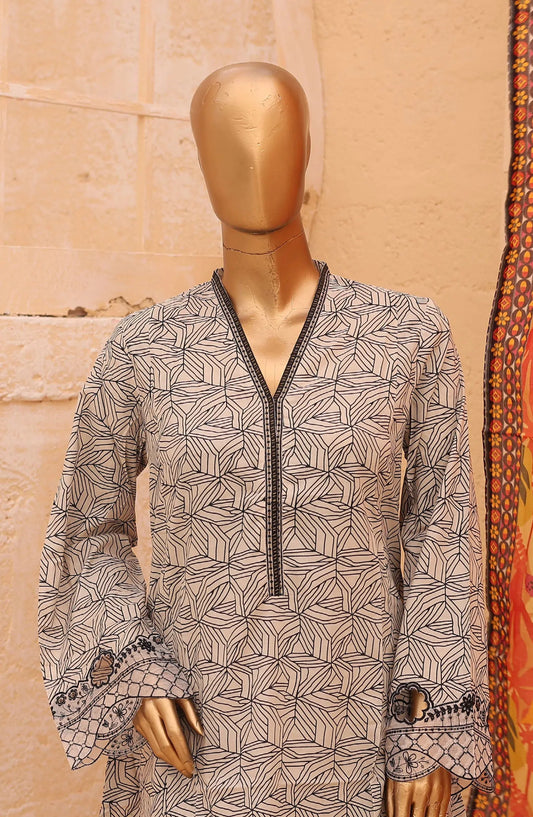 Bin Saeed Exclusive Frocks Embroidered Collection 2024 Vol 03 - Design 02