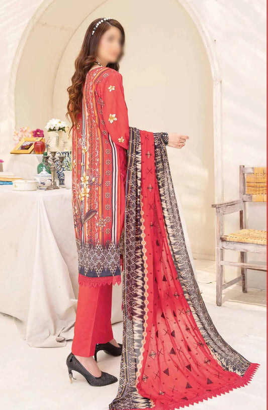 Andaaz Digital Printed and Embroidered Collection By Riaz Arts Chp 02 - DESIGN-02