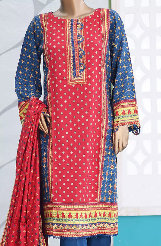 Bin Saeed Exclusive RTW Linen 3 Pcs Collection - Design 02