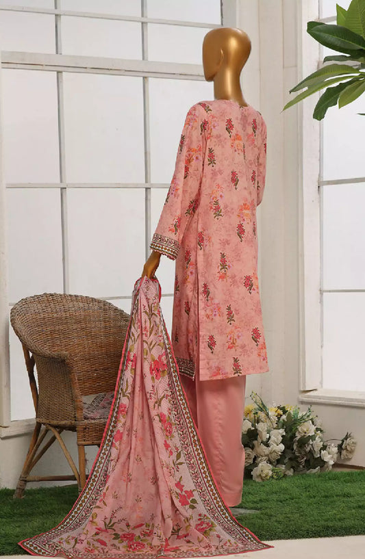 Bin Saeed Exclusive Printed Stitched Cotton Collection - Design 02