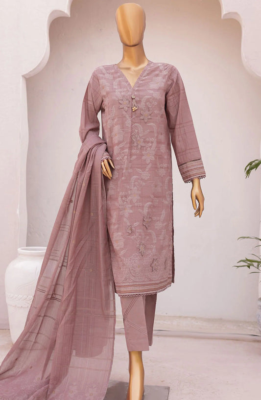 HZ Valencia Jacquard Unstitched Collection 2024 - Design 02