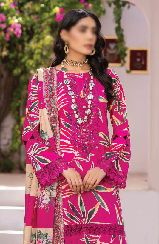 Rang E Noor Digital Printed Dobby Lawn Collection - Design-02