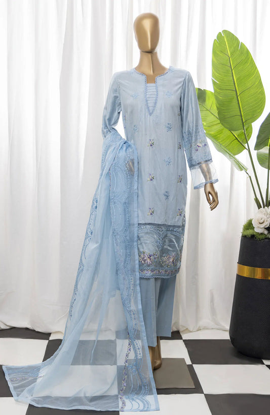 Naina Unstitch Luxury Embroidered Collection - Design 02